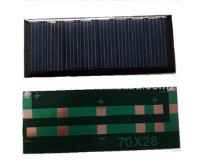 Поликристаллическая панель солнечных батарей 2v 0.6w эпоксидной смолы OEM батареи Diy доски кремния